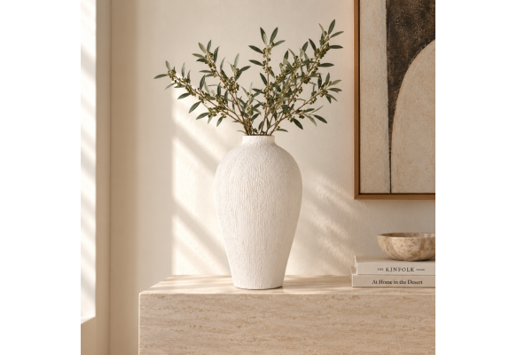 LİVİA DOKULU TERRACOTTA VAZO